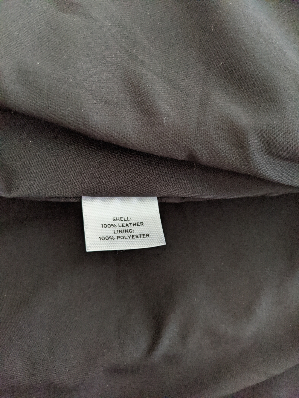 Halogen Genuine Leather Pleated Skirt in size 2.